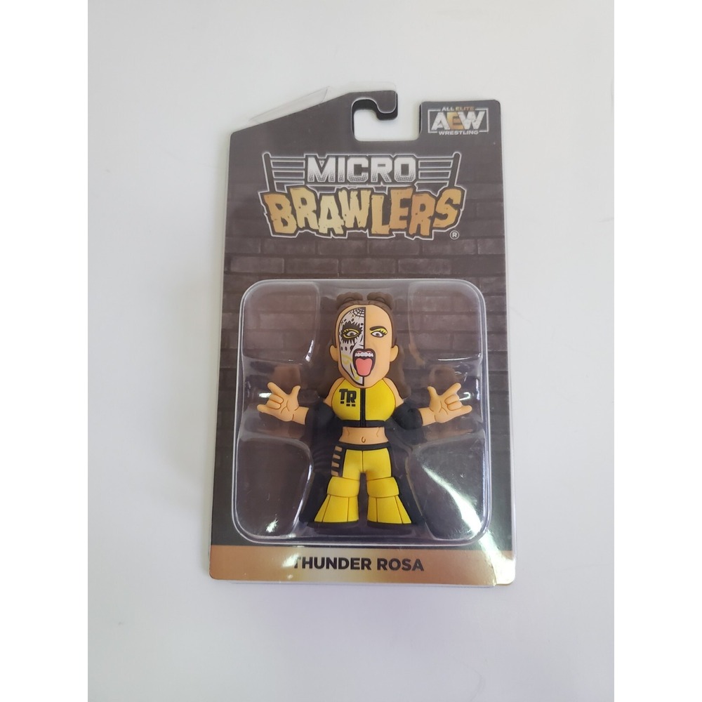 Aew Thunder Rosa Micro Brawlers By Pro Wrestling Crate Brand New